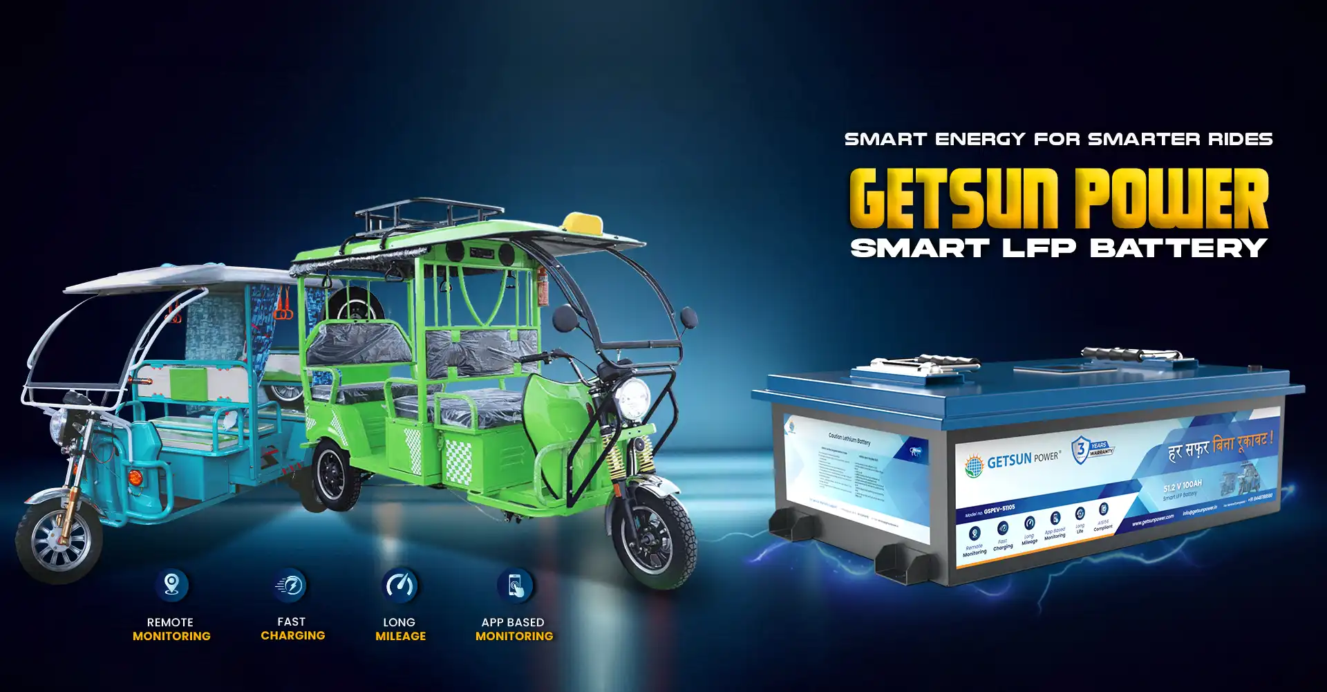 Three Wheeler Battery